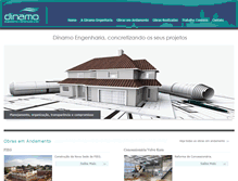 Tablet Screenshot of dinamoeng.com.br